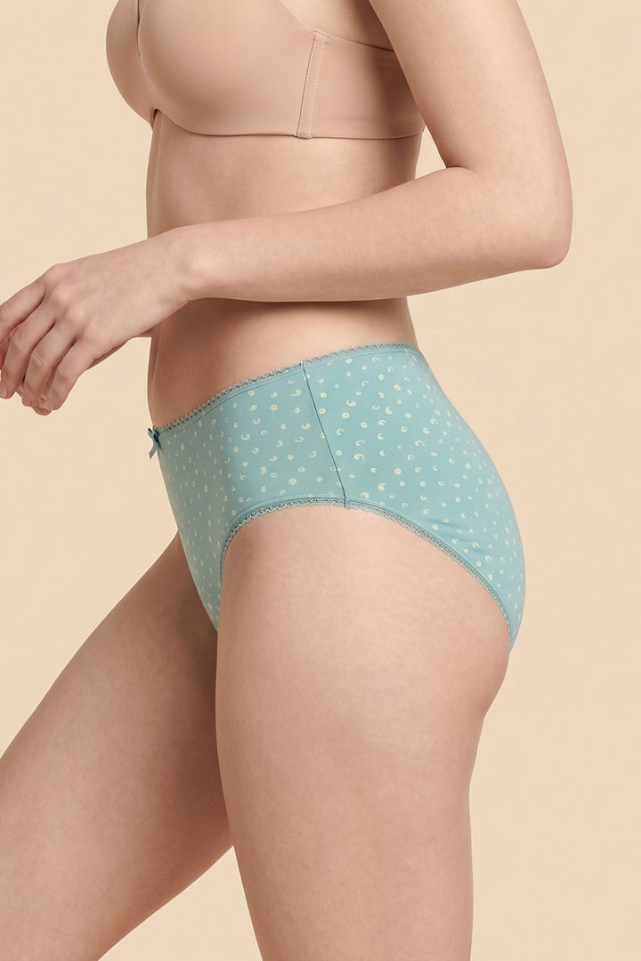 Zivame Low Rise Full Coverage Hipster Panty (Pack of 3) - Multicolor — image 12